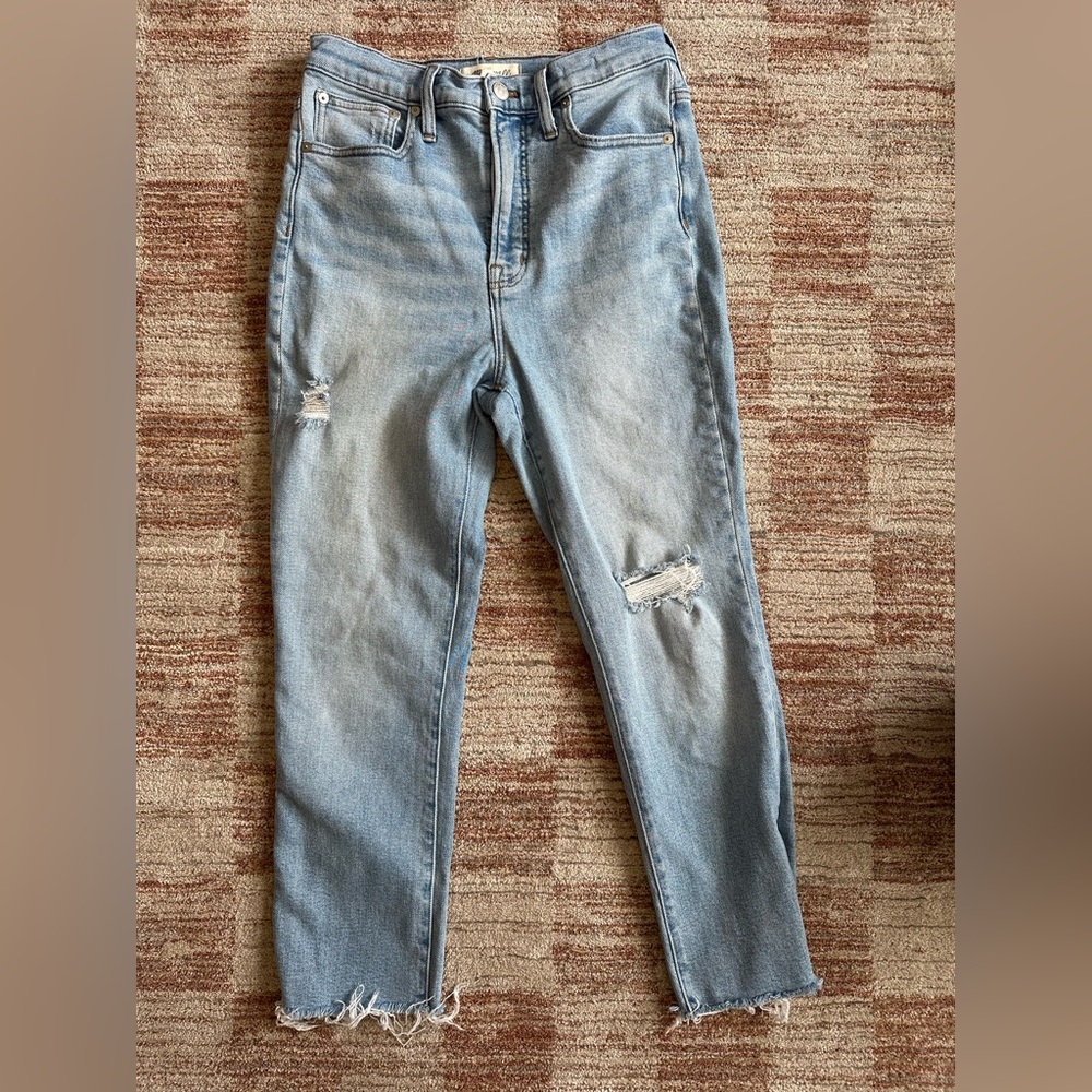 Madewell Slim Fit High Waisted Jeans